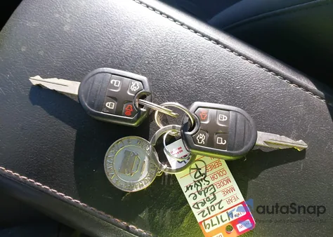 2012 Ford Edge Sel из США, поврежденный, VIN 2FMDK3JC9CBA07355